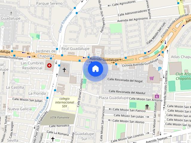 Renta de departamento, Colonia Residencial Plaza Guadalupe, C.P. 45030