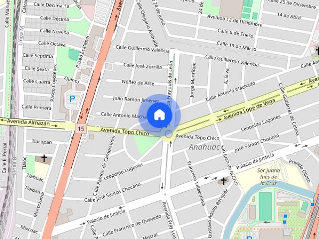Renta de departamento Calle Antonio Machado 702, Anáhuac, 66450 San Nicolás de los Garza, N.L. #702, Colonia Avita Anahuac, C.P. 66450