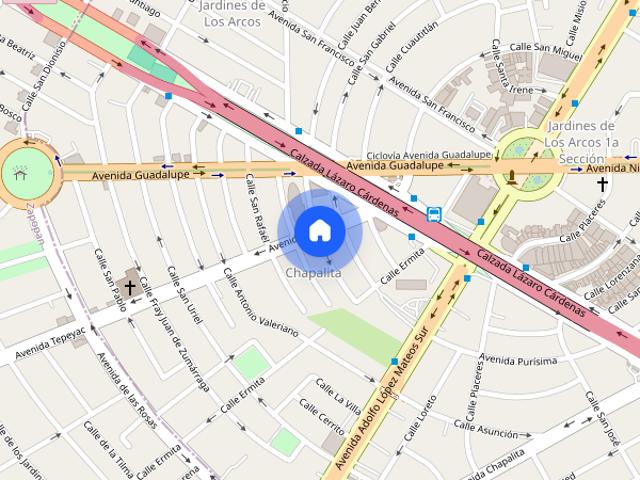 Renta de departamento Calle Juan Bernardino, Colonia Chapalita, C.P. 44500