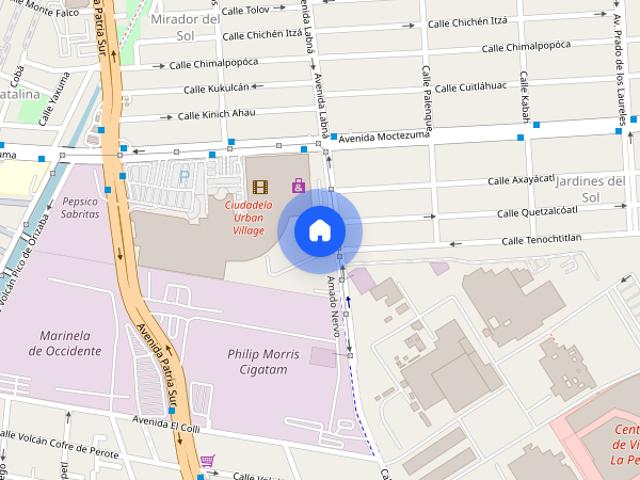 Renta de departamento amueblado en Torre Eniti zona plaza la perla