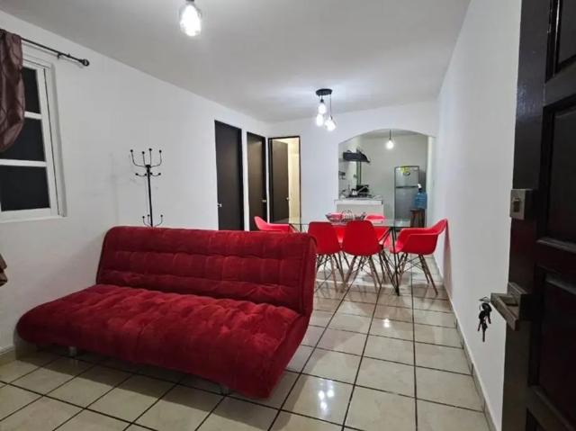 RENTA DE DEPARTAMENTO AMUEBLADO. POTRERO VERDE, CUERNAVACA, MOR