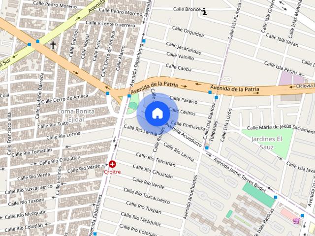 Renta de departamento Anillo periférico Sur Manuel Gómez Morin, Colonia Loma Bonita Ejidal, C.P. 45608