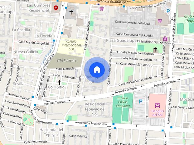 Renta de departamento Anillo periférico Sur Manuel Gómez Morin, Colonia Loma Bonita Ejidal, C.P. 45608