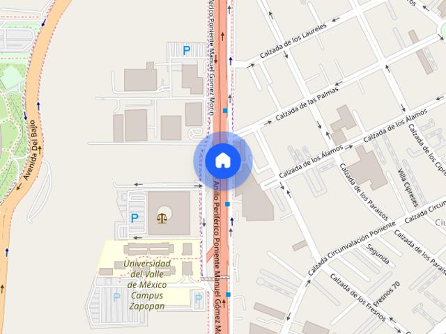 Renta de departamento Anillo Periferico Poniente, Colonia Valle Esmeralda, C.P. 45138