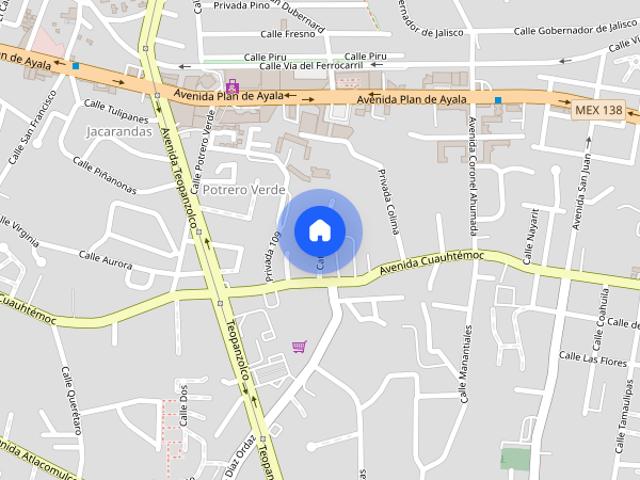 Renta de departamento Av. Cuahutemoc #S/N, Colonia Jacarandas, C.P. 62420