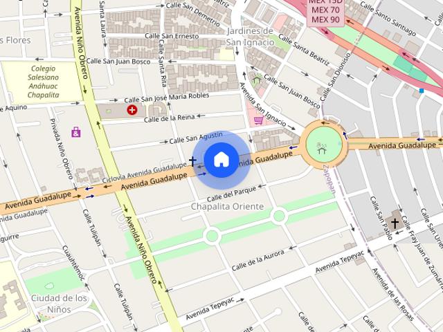 Renta de departamento av guadalupe, Colonia Jardines de San Ignacio, C.P. 45040