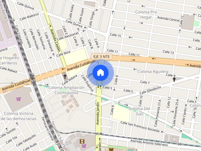Renta de departamento Av jardin, Colonia Del Gas, C.P. 02950