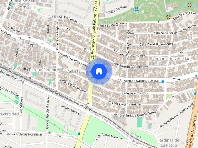 Renta de departamento Av. Naciones Unidas, Colonia Residencial Poniente, C.P. 45136