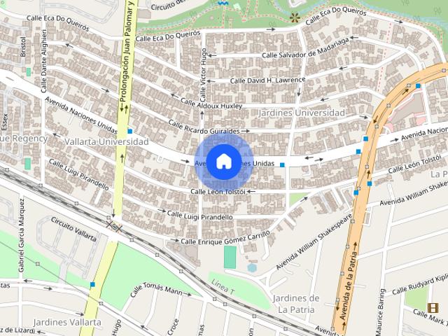 Renta de departamento Av Naciones Unidas 5273, Jardines Universidad, 45110 Zapopan, Jal. #5273, Colonia Jardines Universidad, C.P. 45110