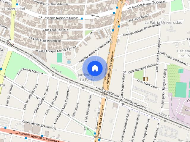 Renta de departamento Av. Patria, Colonia Jardines de La Patria, C.P. 45110