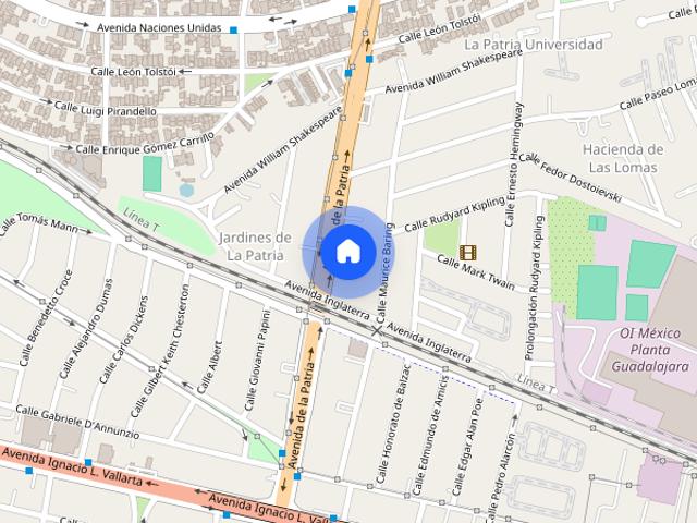 Renta de departamento Av. Patria 240, Jardines de la Patria, 45110 Zapopan, Jal. #240, Colonia Jardines de La Patria, C.P. 45110
