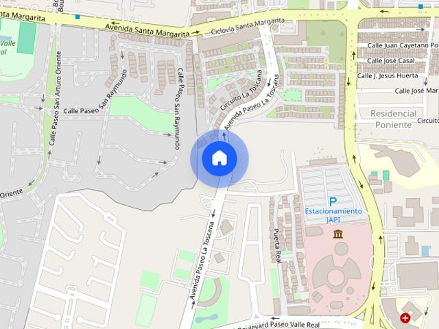 Renta de departamento Av. Paseo La Toscana 777, Valle Real, 45019 Zapopan, Jal. #777, Colonia Valle Real, C.P. 45019