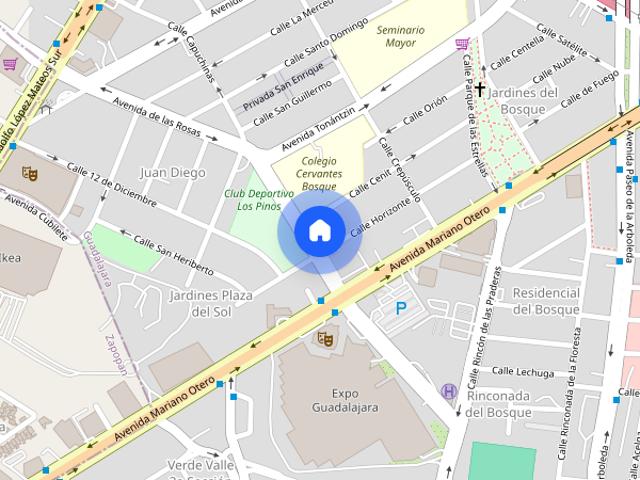 Renta de departamento Avenida de Las Rosas #1297, Colonia Jardines del Bosque Norte, C.P. 44520