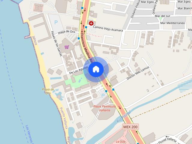 Renta de departamento Avenida Francisco Medina Ascencio #2485, Colonia Zona Hotelera Norte, C.P. 48333