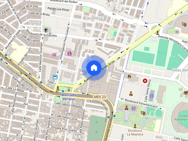 Renta de departamento Avenida José Parres Arias 175 #175, Colonia Zapopan Centro, C.P. 45100