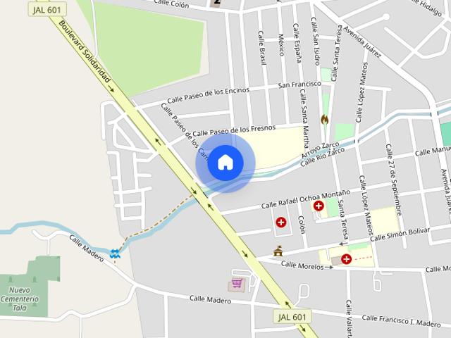 Renta de departamento Avenida Paseo de la Marina, Colonia Las Navajas, C.P. 45335