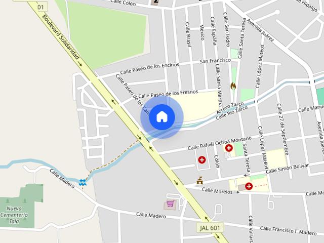 Renta de departamento Avenida Paseo de la Marina, Colonia Las Navajas, C.P. 45335