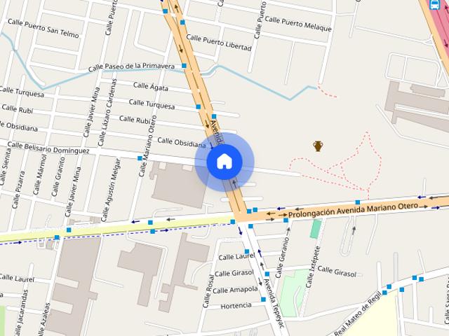 Renta de departamento belisario dominguez, Colonia Mariano Otero, C.P. 45067