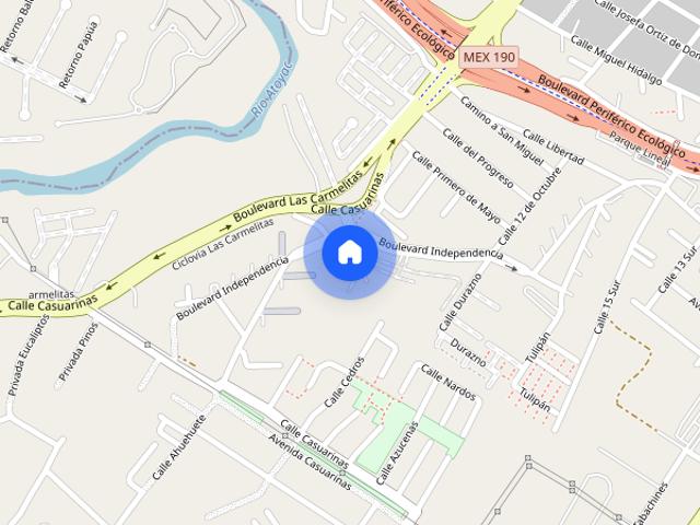Renta de departamento Blvd. Independencia. 1587, Granjas Mayorazgo, Fraccionamiento, Villas del Vergel, 72480 Heroica Pueb #1587Int. 301, Colonia INFONAVIT San Miguel Mayorazgo, C.P. 72480