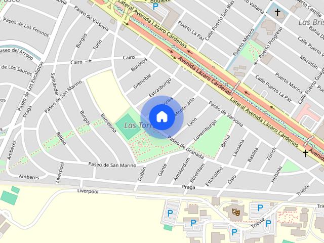 Renta de departamento Burgos, Colonia Las Torres, C.P. 64930