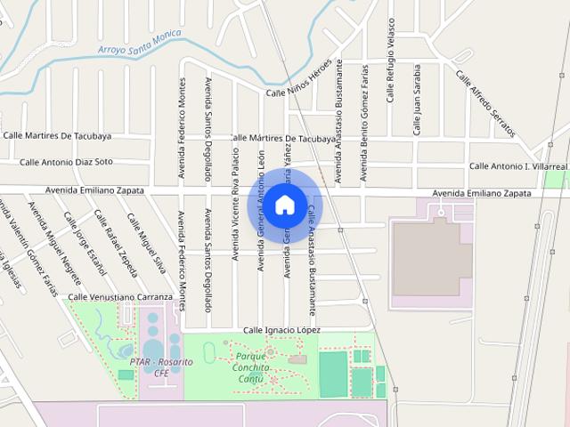 Renta de departamento GENERAL JOSE MARIA YAÑEZ, Colonia Reforma, C.P. 22704