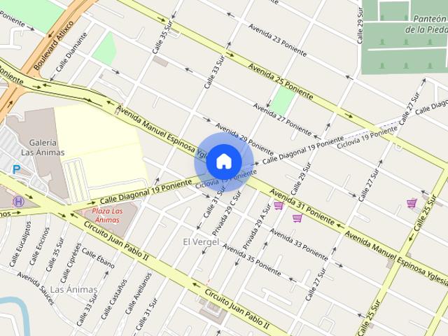Renta de departamento Diagonal 19 poniente 3107, El vergel, Puebla, Puebla., Colonia Villa Magna, C.P. 72400