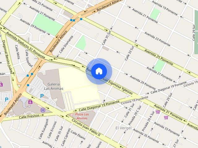 Renta de departamento en 31 Poniente #3316Int. 405, Colonia Santa Cruz los Angeles, C.P. 72400