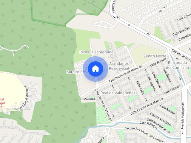 Renta de departamento en C. Federalistas, Real de Valdepeñas, 45130 Zapopan, Jal. #1500Int. 205, Colonia Arándanos Cañada Residencial, C.P. 45130