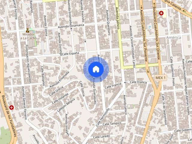 Renta de departamento en Colima, Colonia Madero Cacho, C.P. 22040