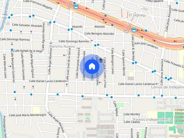 Renta de departamento en, Colonia Lomas de Independencia, C.P. 44240
