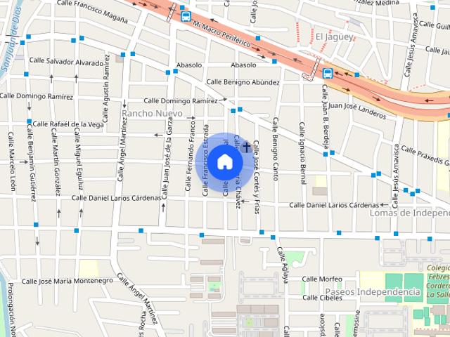 Renta de departamento en, Colonia Lomas de Independencia, C.P. 44240