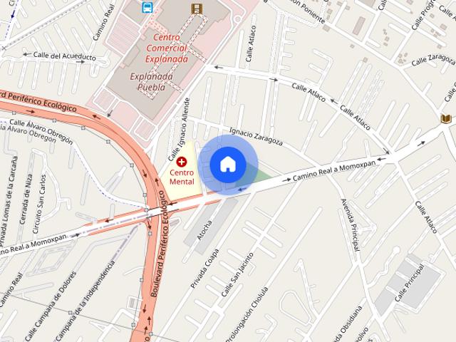 Renta de departamento en, Colonia Residencial Ex Hacienda la Carcaña, C.P. 72776