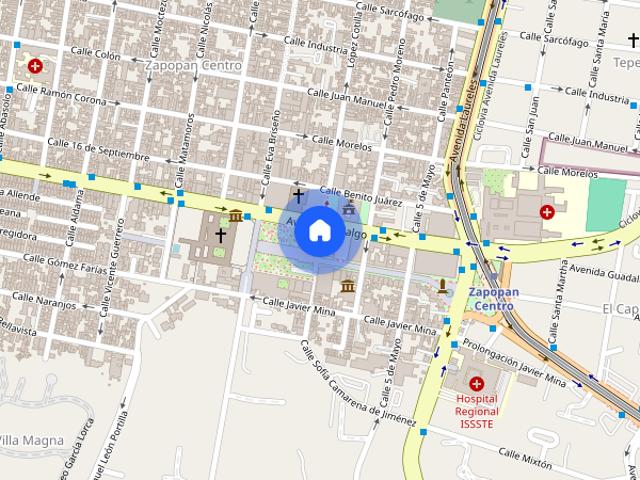 Renta de departamento en Calle Emiliano Zapata, Colonia Zapopan Centro, C.P. 45100