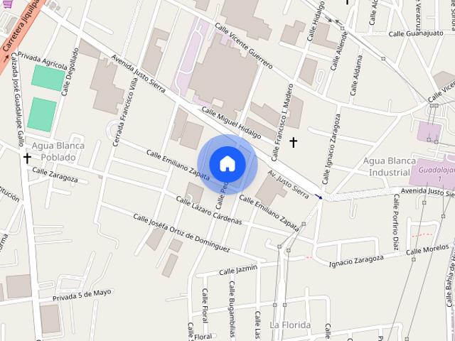 Renta de departamento en CALLE ITURBIDE, Colonia Agua Blanca Industrial, C.P. 45235