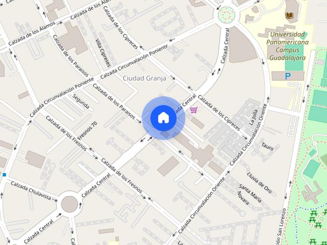Renta de departamento en Calzada Central, Colonia Ciudad Granja, C.P. 45010