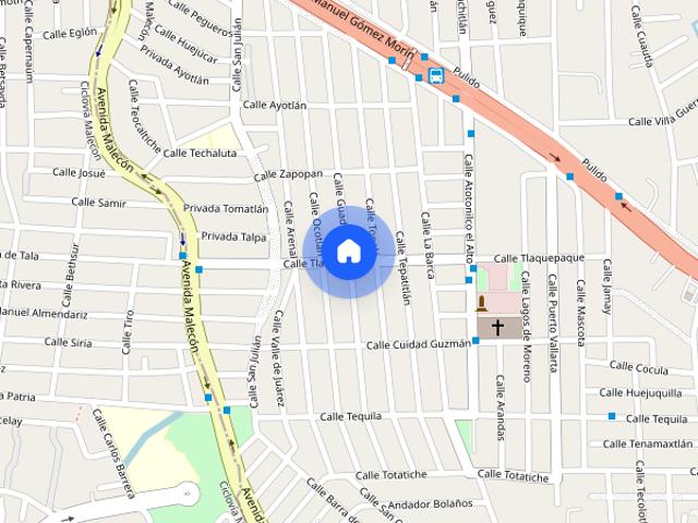 Renta de departamento en Calzada del Federalismo Norte, Colonia Guadalajara Centro, C.P. 44100
