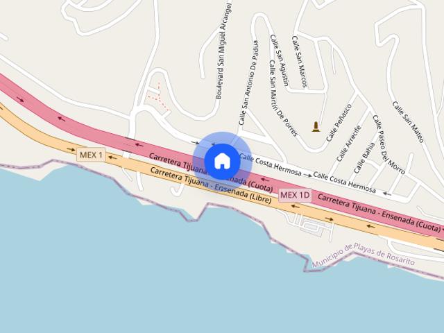 Renta de departamento en Carr libre Tij Ensenada KM 37.5, Colonia El Morro, C.P. 22717