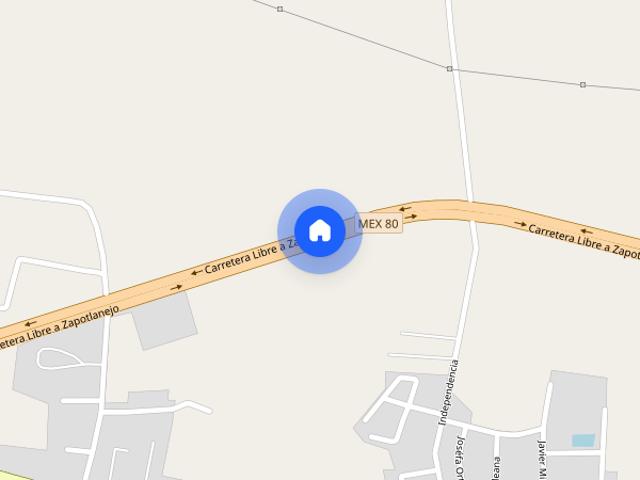 Renta de departamento en CARRETERA LIBRE GUADALAJARA A ZAPOTLANEJO KM.16, Colonia Puente Grande, C.P. 45427