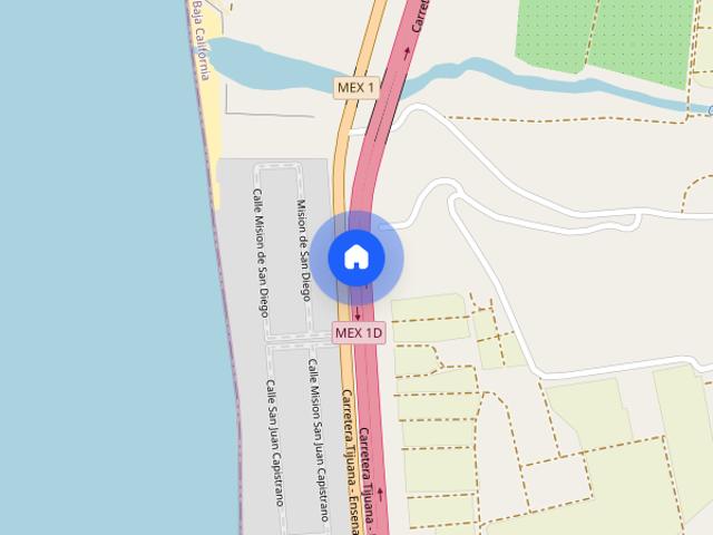 Renta de departamento en carretera libre Tijuana Ensenada km 50 #50, Colonia Misión Viejo, C.P. 22746