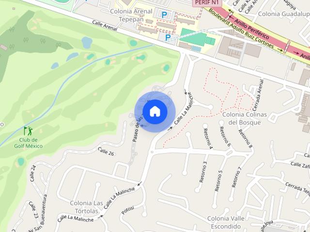 Renta de Departamento en CLUB DE GOLF MÉXICO
