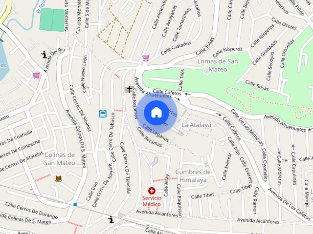 Renta de departamento en Amates, Lomas de San Mateo, 53200 Naucalpan de Juárez, Méx Colonia Lomas de San Mateo, C.P. 53200