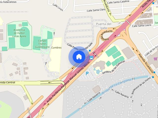Renta de departamento en Anillo Perif. Nte. Manuel Gómez Morín 800, Puerta del Valle, 45136 Zapopan, Jal. #800Int. 802, Colonia Puerta del Valle, C.P. 45136