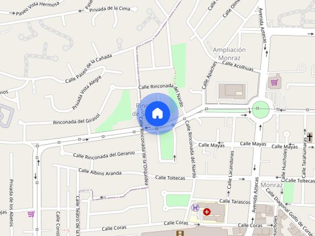 Renta de departamento en Acueducto, Colonia Rinconada Santa Rita, C.P. 44690