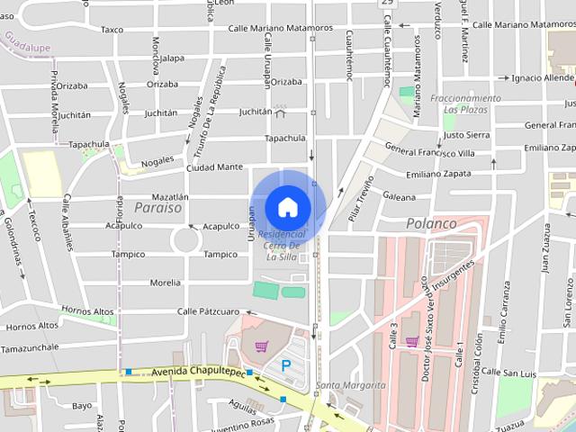 Renta de departamento en ARTEAGA, Colonia Residencial Cerro de la Silla, C.P. 67140