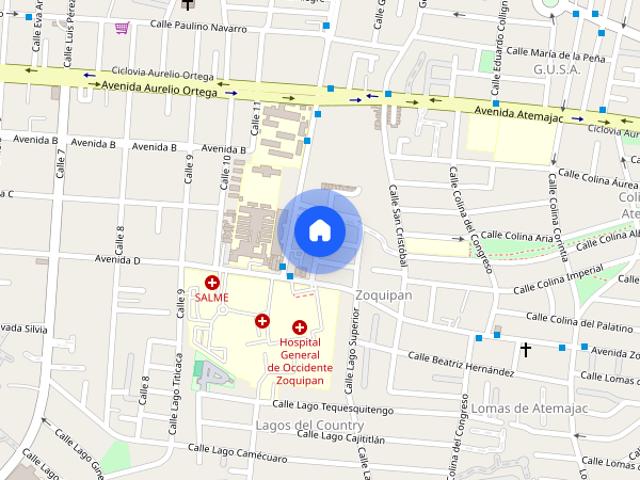 Renta de departamento en Arco Aboquillado, Colonia Arcos de Zapopan 2a. Sección, C.P. 45130