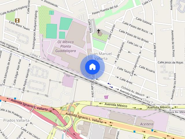 Renta de departamento en Av. Mexico, Colonia Juan Manuel Vallarta, C.P. 45120