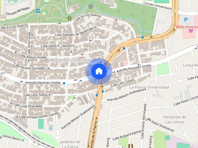 Renta de departamento en Av. Naciones Unidas, Colonia Jardines Universidad, C.P. 45110