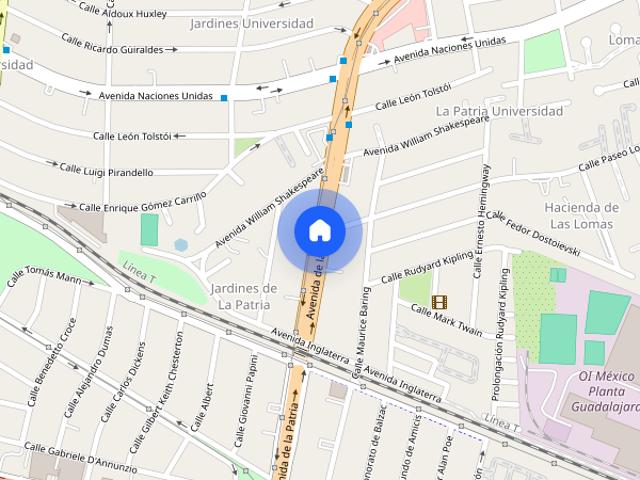 Renta de departamento en Av. Patria, Colonia Jardines de La Patria, C.P. 45110