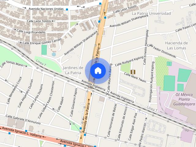 Renta de departamento en Av. Patria 240, Jardines de la Patria, 45110 Zapopan, Jal. #240, Colonia Jardines de La Patria, C.P. 45110