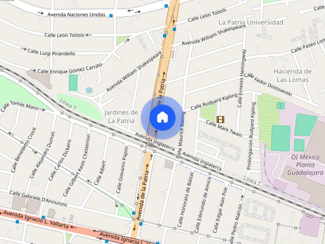 Renta de departamento en Av. Patria 240, Jardines de la Patria, 45110 Zapopan, Jal. #240, Colonia Jardines de La Patria, C.P. 45110